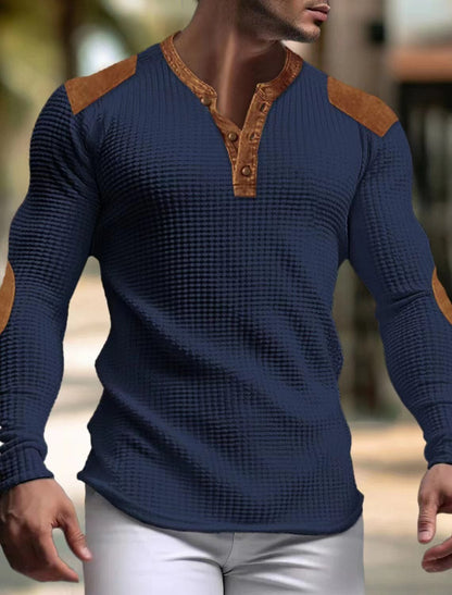 Elias™ | Afslappet V-hals sweatshirt
