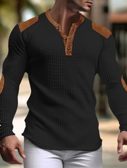 Elias™ | Afslappet V-hals sweatshirt