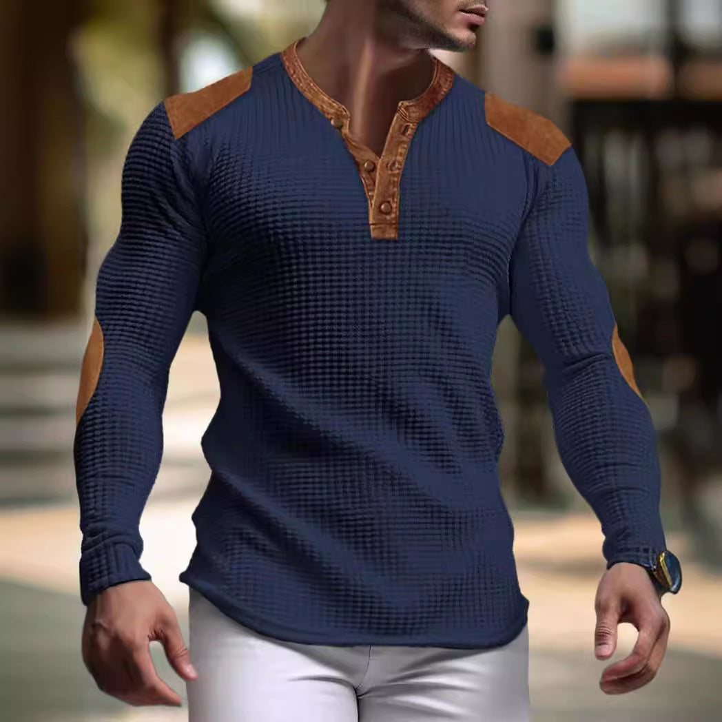 Elias™ | Afslappet V-hals sweatshirt